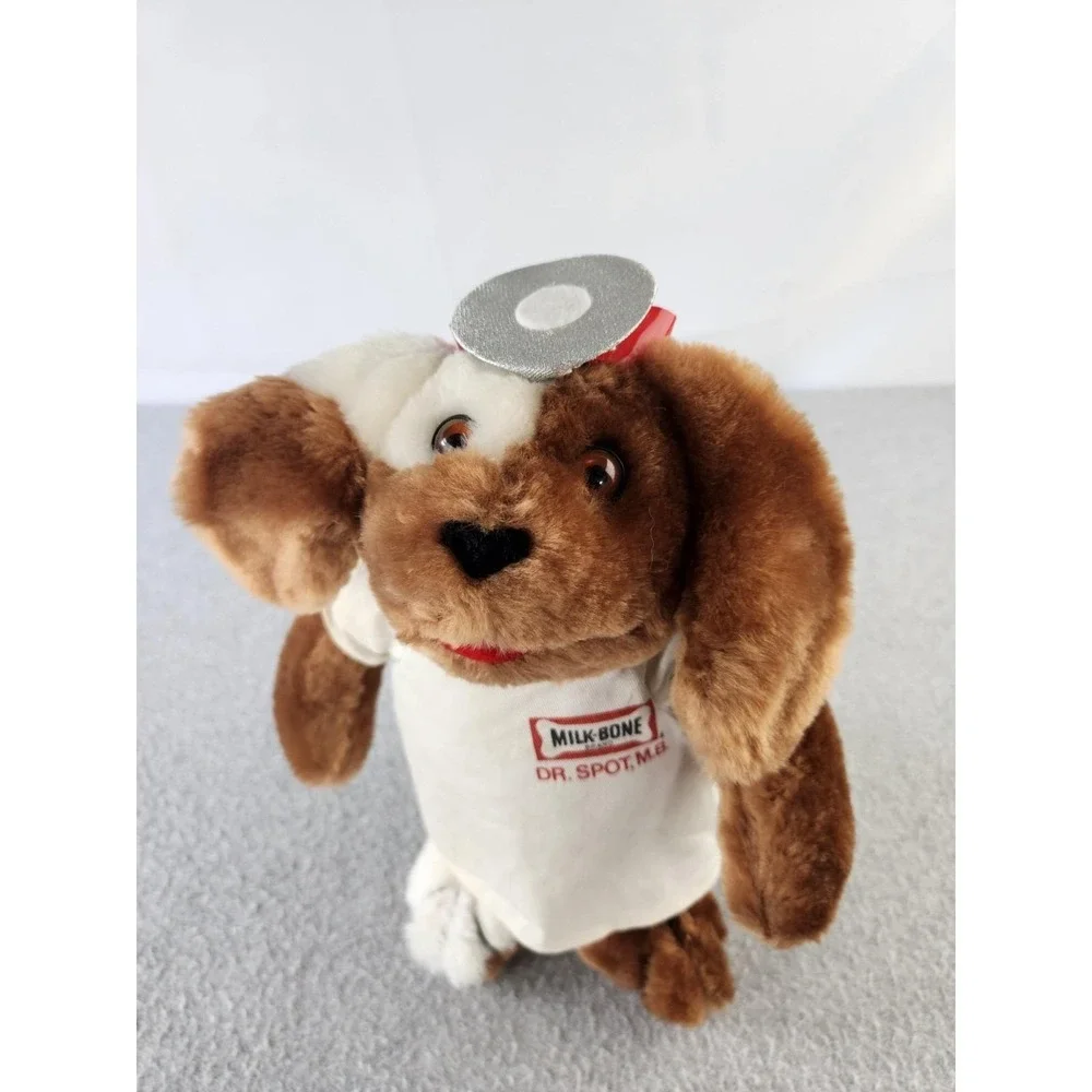 Milk Bone Brand Dog‎ Biscuits Plush Doctor Spot, M.B. Dog By Russ Promo Stuffed